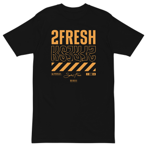 Orange 2FRESH - Men’s premium heavyweight tee