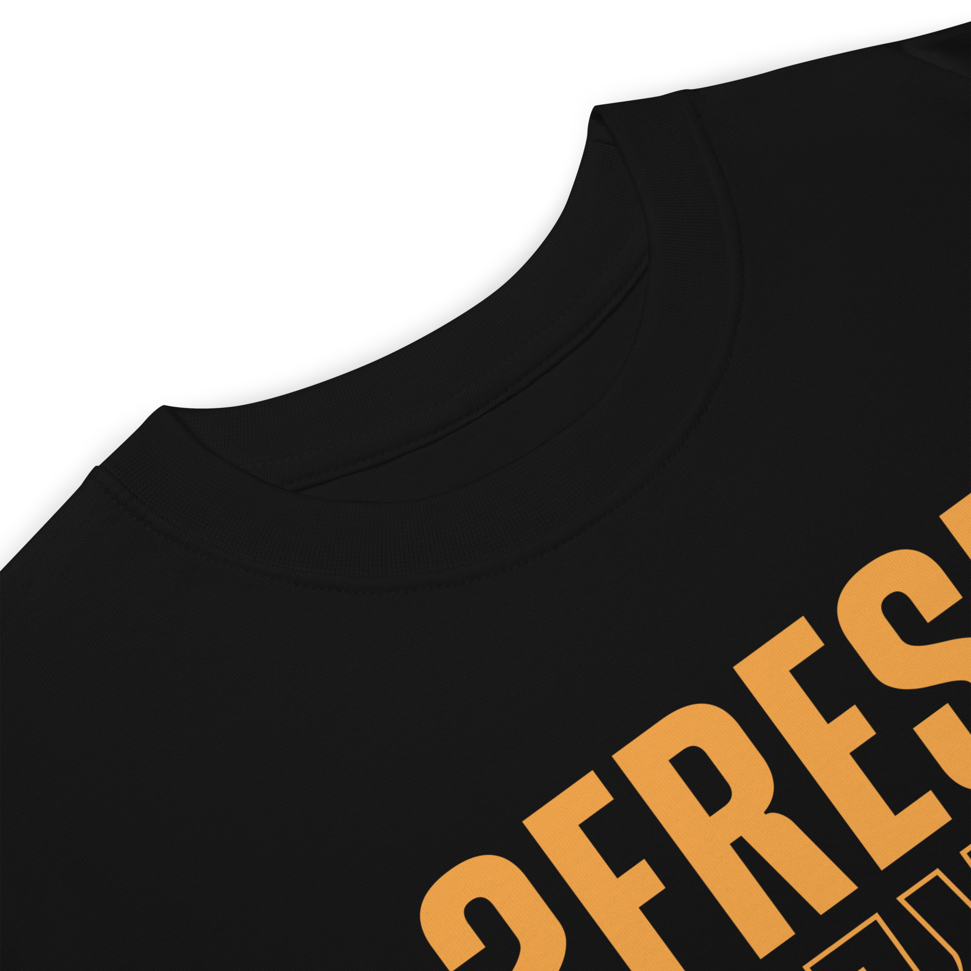 Orange 2FRESH - Men’s premium heavyweight tee