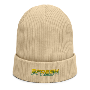 Organic ribbed beanie