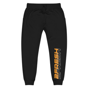 Orange 2FRESH - Unisex fleece sweatpants